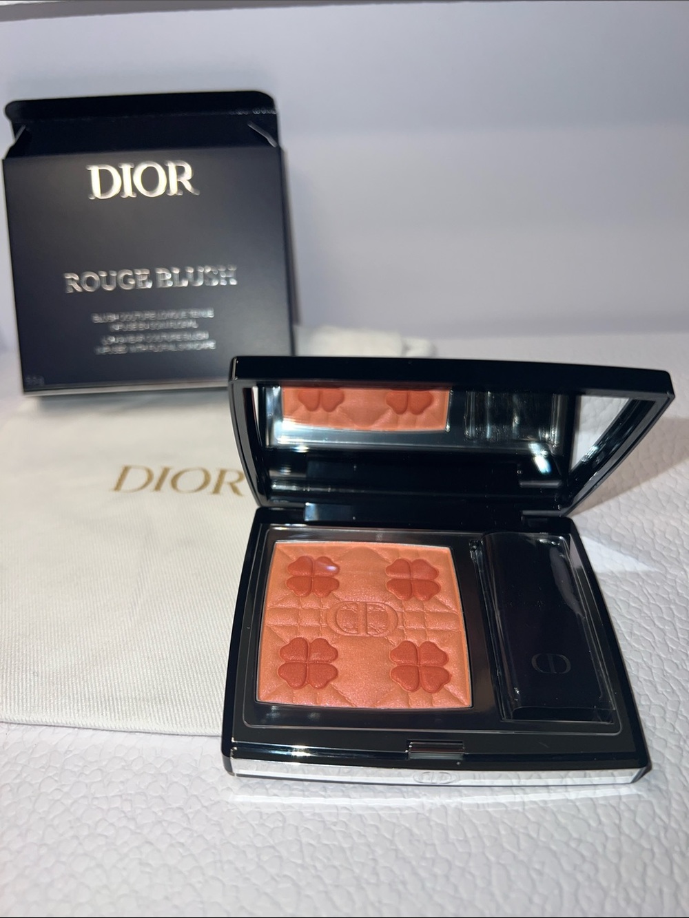 Dior Rouge Blush in 889 Charmed Coral 2026 Fall Limited Edition